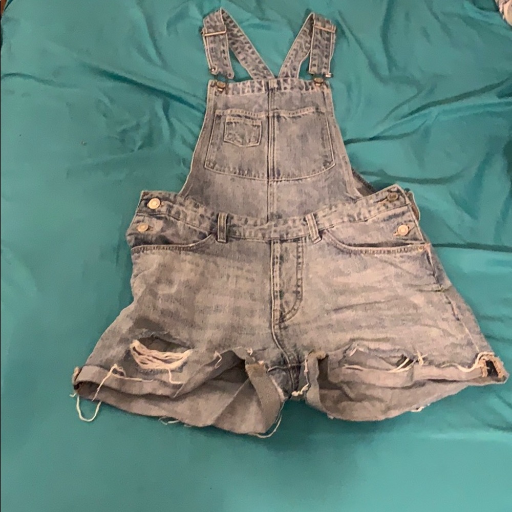 Forever 21 Denim Jumper